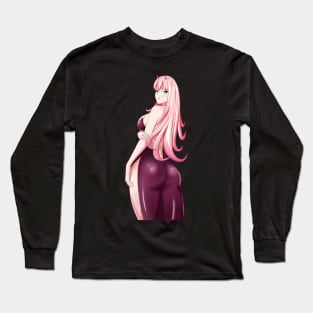 Zero Two by Angel.fanart Long Sleeve T-Shirt